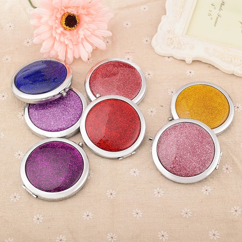 Glitter portable compact mirrors bridal shower favors wedding giveaways party gifts wholesale 24pcs lot free shipping, With red bag
Glitter portable compact mirrors bridal shower favors wedding giveaways party gifts wholesale 24pcs lot free shipping, With red bag