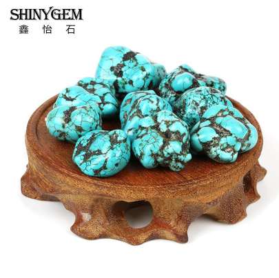 20pc 20-25mm Irregular Natural Stone Gravel Beaded Turquoises Beads For Necklace Bracelet Craft Making Findings
20pc 20-25mm Irregular Natural Stone Gravel Beaded Turquoises Beads For Necklace Bracelet Craft Making Findings