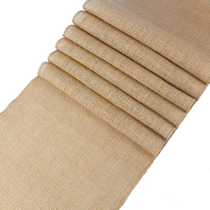 Pack of 10 Wedding 12 x 108 inch Burlap Table Runner Natural Jute Country Vintage for Wedding Banquet Decoration Natural Jute Burlap
Pack of 10 Wedding 12 x 108 inch Burlap Table Runner Natural Jute Country Vintage for Wedding Banquet Decoration Natural Jute Burlap