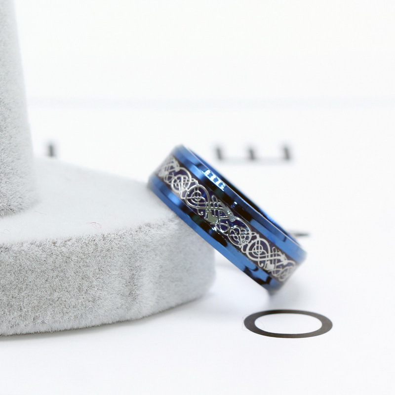 Stainless Steel Silver Gold Dragon Design Finger ring Chinese Dragon Ring Band Rings for Women Men Lovers Wedding Ring Drop Shipping 7 color