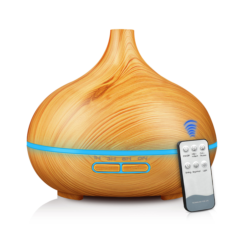 KBAYBO 550ML Air Humidifier Essential Oil Diffuser Aroma Lamp Aromatherapy Electric Aroma Diffuser ultrasonic humidifier For Home