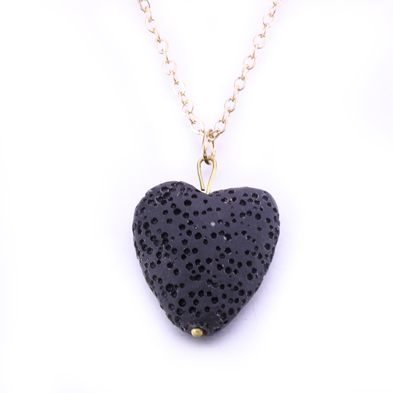 Fashion 10Colors Heart Love Lava Stone Necklace Aromatherapy Essential Oil Perfume Diffuser Pendant Necklace for women jewelry, Silver
Fashion 10Colors Heart Love Lava Stone Necklace Aromatherapy Essential Oil Perfume Diffuser Pendant Necklace for women jewelry, Silver