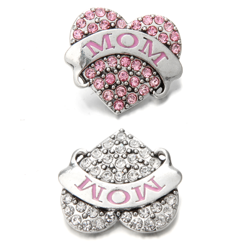 Noosa Ginger Snaps Jewelry Heart MoM Crystal 18mm snap buttons for snap bracelet necklace earrings jewelry
Noosa Ginger Snaps Jewelry Heart MoM Crystal 18mm snap buttons for snap bracelet necklace earrings jewelry