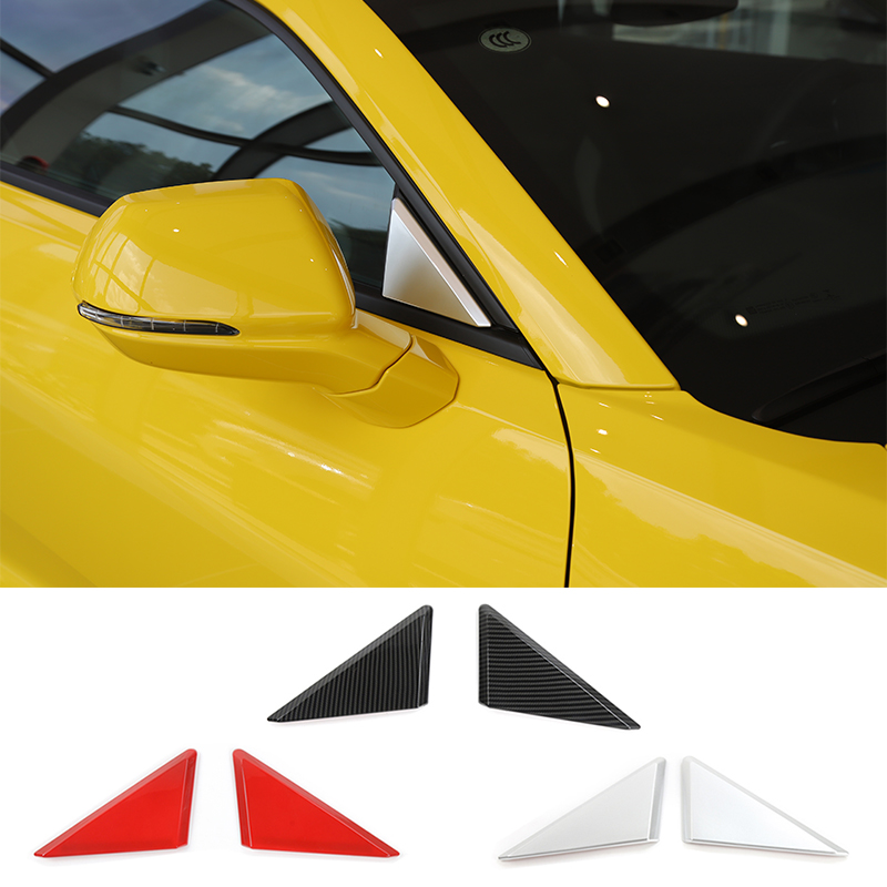Car A-pillar Panel Cover Sheet Window Triangle Sticker ABS For Chevrolet Camaro 2017 Up Car Styling Exterior Accessories
Car A-pillar Panel Cover Sheet Window Triangle Sticker ABS For Chevrolet Camaro 2017 Up Car Styling Exterior Accessories