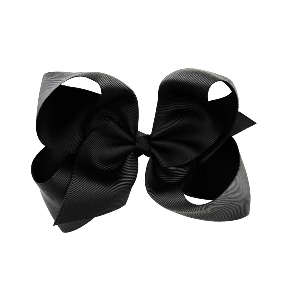 6 Inch Baby Girl Children hair bow boutique Grosgrain ribbon clip hairbow Large Bowknot Pinwheel Hairpins Hair Accessories decoration M628