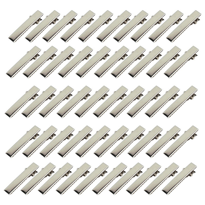 32mm/35mm/40mm/45mm/55mm/65mm/ Metal Hair Alligator Clips Findings For DIY Jewelry Hair Style Tools Accessories 200pcs, Metallic
32mm/35mm/40mm/45mm/55mm/65mm/ Metal Hair Alligator Clips Findings For DIY Jewelry Hair Style Tools Accessories 200pcs, Metallic