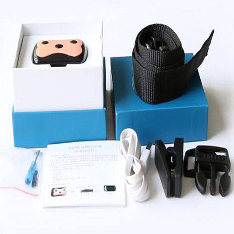 Waterproof MiNi Pet GSM GPS Tracker Locator D69 with Collar For Dog Cat Long Standby Geo-Fence LBS Free APP Platform Tracking Device