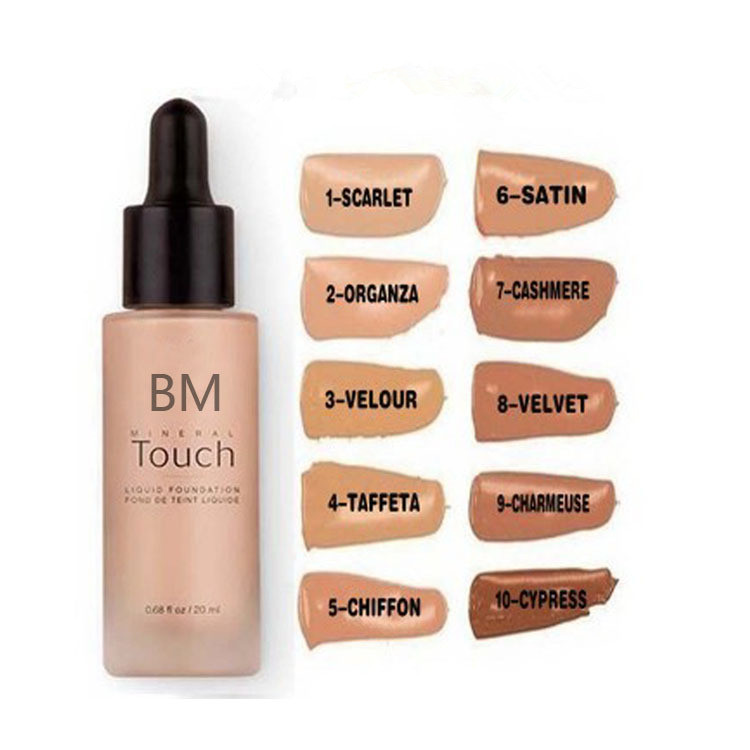 Younique Touch Liquid Foundation Concealer Cream Moodstruck Opulence BB Cream 10 color 20ml dropshipping
Younique Touch Liquid Foundation Concealer Cream Moodstruck Opulence BB Cream 10 color 20ml dropshipping