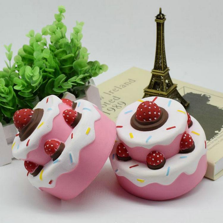 Ins Hot Three Layers of Strawberry Cake Jumbo Squishy Slow Rising Pendant Phone Straps Charms Queeze Kid Toys Cute Squishies Bread
Ins Hot Three Layers of Strawberry Cake Jumbo Squishy Slow Rising Pendant Phone Straps Charms Queeze Kid Toys Cute Squishies Bread