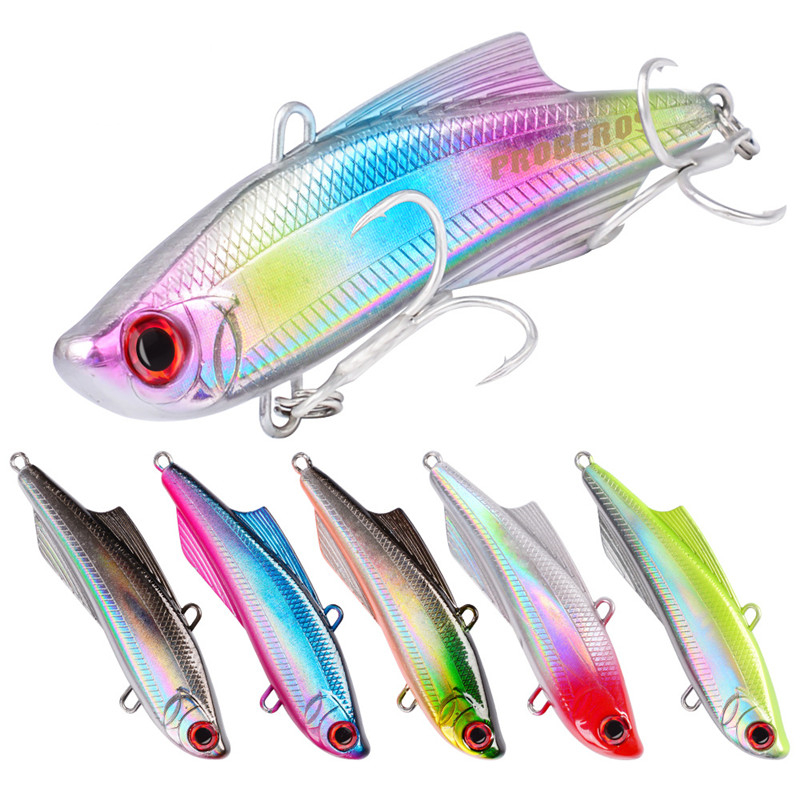 3D Lifelike ABS Plastic VIB crankbaits 7.5cm 20.5g 6colors Realistic Fish Body Fly Fishing 6# BKB bait Hooks Lure
3D Lifelike ABS Plastic VIB crankbaits 7.5cm 20.5g 6colors Realistic Fish Body Fly Fishing 6# BKB bait Hooks Lure