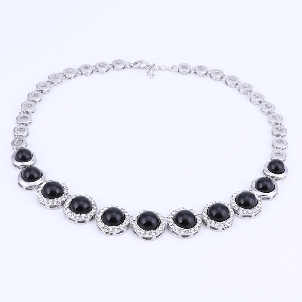 Retro Simulated Pearl Bridal Jewelry Sets New Wedding Jewelry Ring Earrings Bracelet Necklace Sets for Women