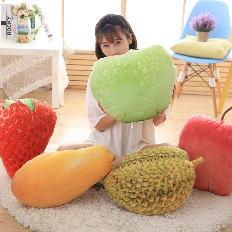 Kid Toys Fruit Pillow New 3D Simulation Decorative Cushion Throw Stuffed Fruits Inner Home Decor Sofa Emulational Toy No Zipper Baby Adult
Kid Toys Fruit Pillow New 3D Simulation Decorative Cushion Throw Stuffed Fruits Inner Home Decor Sofa Emulational Toy No Zipper Baby Adult