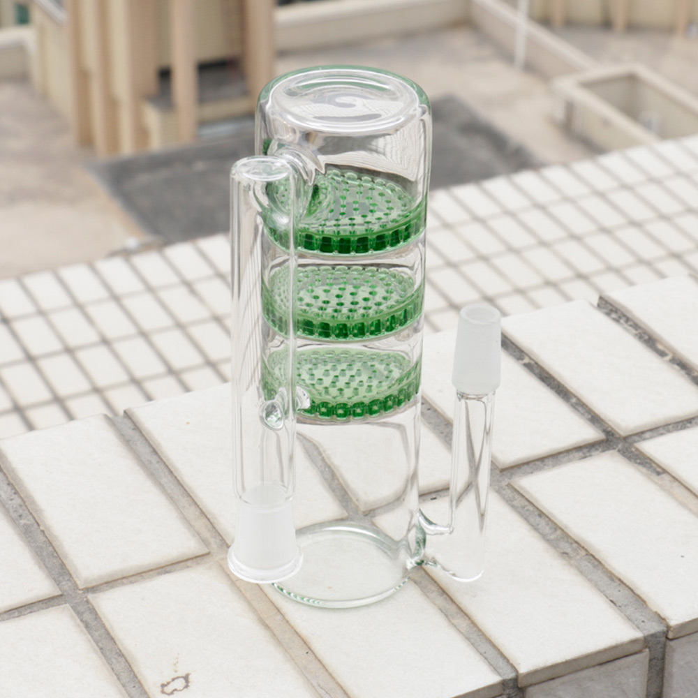 Hookahs Ash Catcher Percolator with green color recycler ashcatcher Bubbler tree 14.4mm 18.8mm Female Male for Oil Rigs Glass Bongs
Hookahs Ash Catcher Percolator with green color recycler ashcatcher Bubbler tree 14.4mm 18.8mm Female Male for Oil Rigs Glass Bongs
