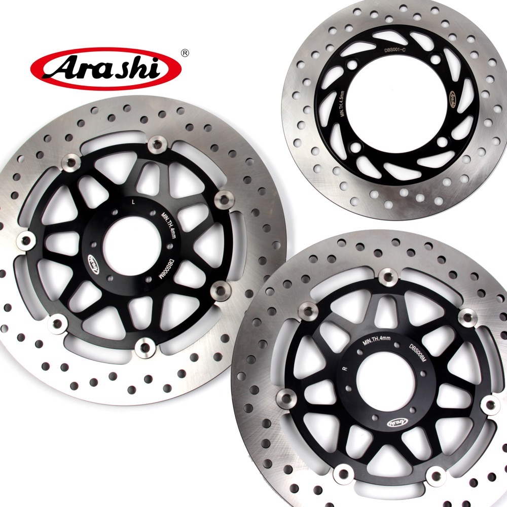 Arashi For Honda CB 400 Vtec 1999 - 2015 Front and Rear Brake Disk Disc Rotor Motorcycle CB400 V-TEC 2010 2011 2012 2013 2014
Arashi For Honda CB 400 Vtec 1999 - 2015 Front and Rear Brake Disk Disc Rotor Motorcycle CB400 V-TEC 2010 2011 2012 2013 2014