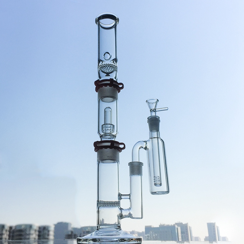 New Ice Pinch Glass Bongs Disc Perc Water Pipe Dome Showerhead Dab Rig Straight Oil Rigs With Ash Catcher 3 Chambers
New Ice Pinch Glass Bongs Disc Perc Water Pipe Dome Showerhead Dab Rig Straight Oil Rigs With Ash Catcher 3 Chambers