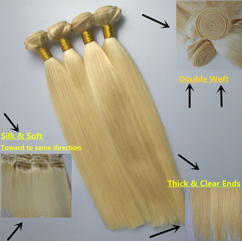 2024 New Arrival top quality silk straight wave 100 human hair bulk without weft straight hair bulk for braiding virgin remy blonde color 613 400gr lo