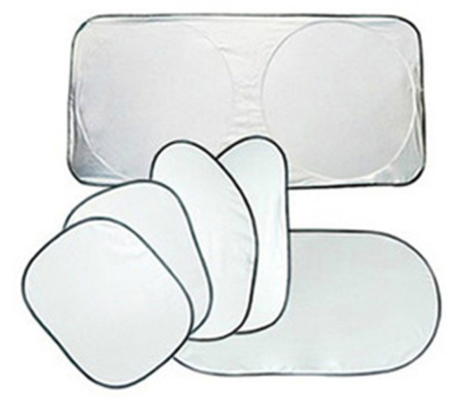 6PCS/Set Silver Coating Side Gear Car Sunshade Front And Side And Back Window Gear Auto Sun Block
6PCS/Set Silver Coating Side Gear Car Sunshade Front And Side And Back Window Gear Auto Sun Block