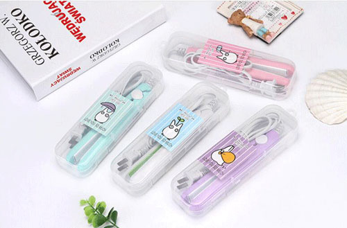 Mini hair straightener Portable Hair styling straighteners 2 in 1 Flat Corrugation hair soldering iron 110-220V Free shipping DHL