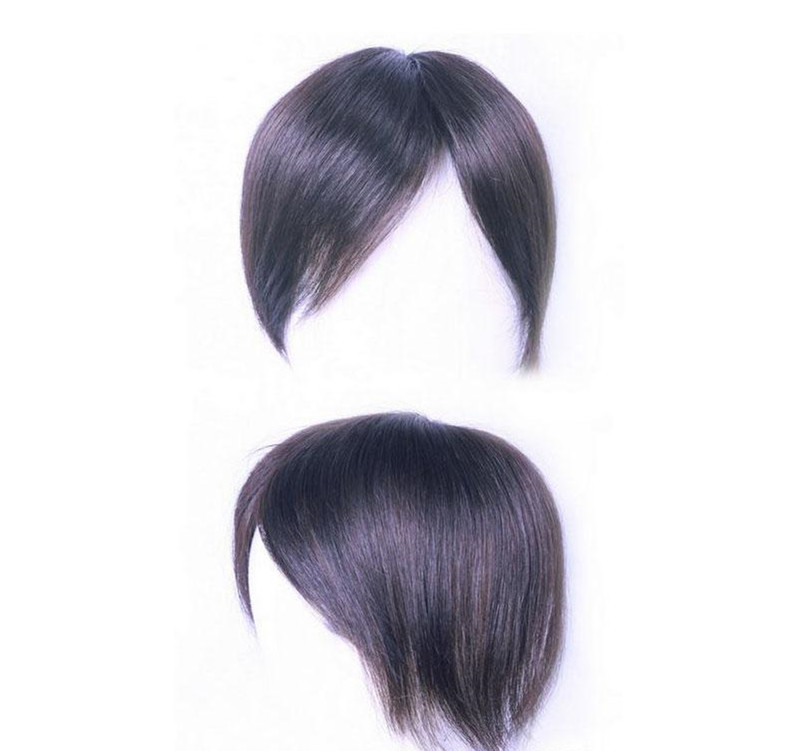 100% Remy Human Hair Topper Toupee Hairpiece Straight 2.5*4 35g for woman meeting the requirements of the customers