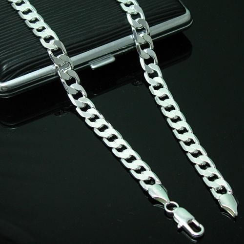 Fine Solid 925 Sterling Silver Chain 4MM Men Women Necklace 16" - 30inch XMAS 2020 New Classic Curb Necklace Chain Link Italy XMAS N132
Fine Solid 925 Sterling Silver Chain 4MM Men Women Necklace 16" - 30inch XMAS 2020 New Classic Curb Necklace Chain Link Italy XMAS N132