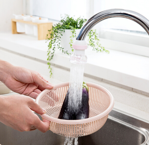 Water Saver 360 Degree Flexible Faucet Extender Nozzle Filter Sprinkler Sprayer kitchen water filter nozzle