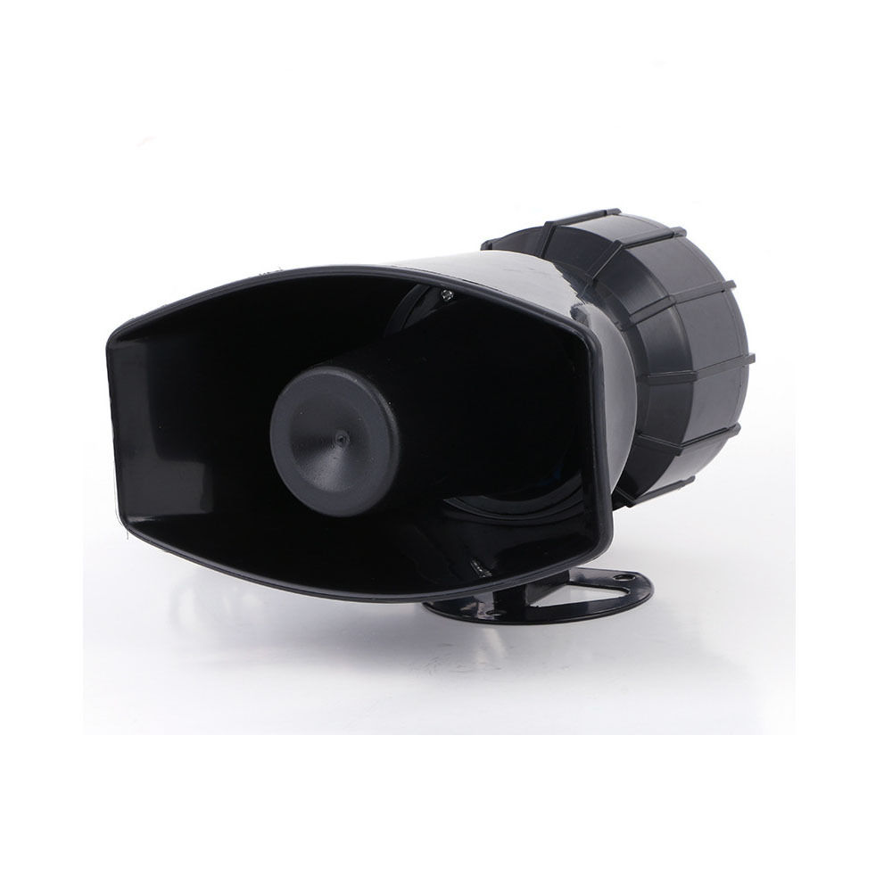LARATH 1 set 5 Sound Loud Car Truck Speaker Warning Alarm Police Fire Siren Horn 12V 100W 105db With MIC Microphone183q