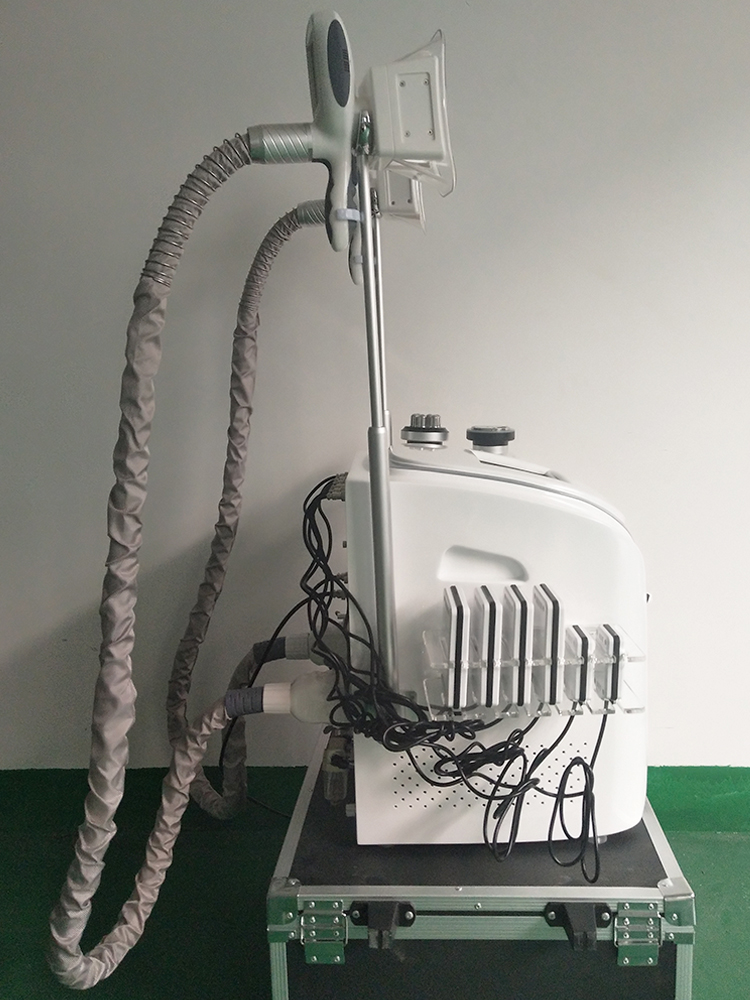 cryolipolysis fat freezing machine slimming 40K ultrasound cryotherapy face/body RF 6 pads LLLT lipo laser machine