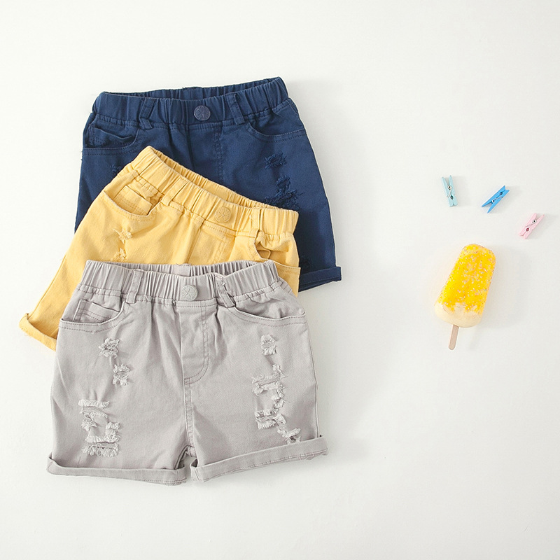 2017 summer new children's wear pure color high elastic siro spinning cotton kids shorts elastic and worn children's shorts, Blue
2017 summer new children's wear pure color high elastic siro spinning cotton kids shorts elastic and worn children's shorts, Blue