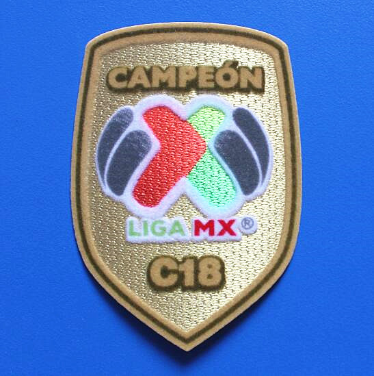 2018 Campeon Liga MX C18 Soccer patch Mexican Football League soccer badge