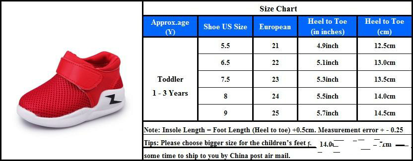 Mesh Children Shoes 2018 Summer Fashion Footwear Baby Toddler Breathable Net Girls Boys Sport Shoe Non-slip Kids Sneakers
