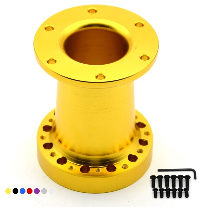 Universal Steering Wheel Hub Spacer 101MM Steering Wheel Hub Boss Kit Adapter Spacer