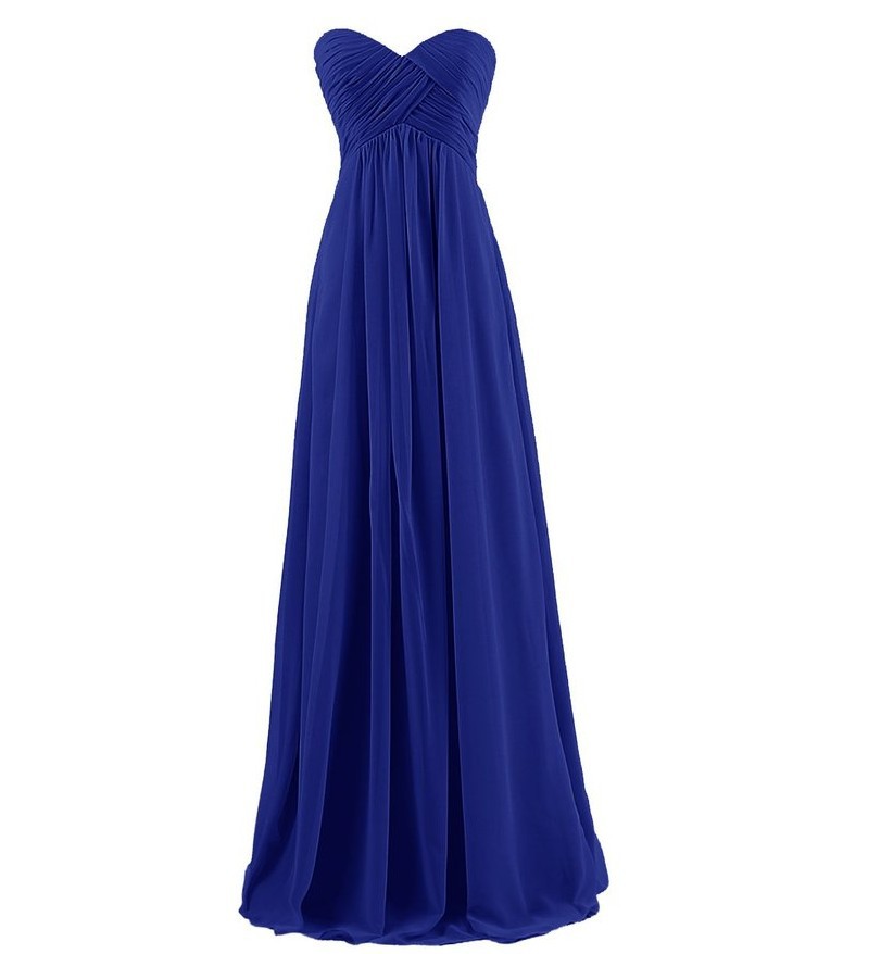 Women's Sweetheart Chiffon Country Bridesmaid Dresses Long under 50 Maid of Honor Backless Beach Custom Made Plus Size Lace-up Back Dresses Party