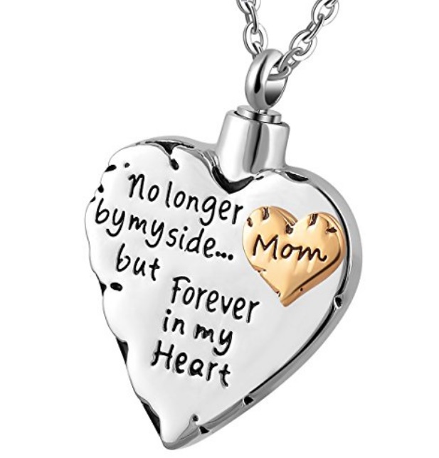 Custom all sorts of text hearts pendant urn funeral cremation necklace fashion jewelry - Forever in My Heart
Custom all sorts of text hearts pendant urn funeral cremation necklace fashion jewelry - Forever in My Heart