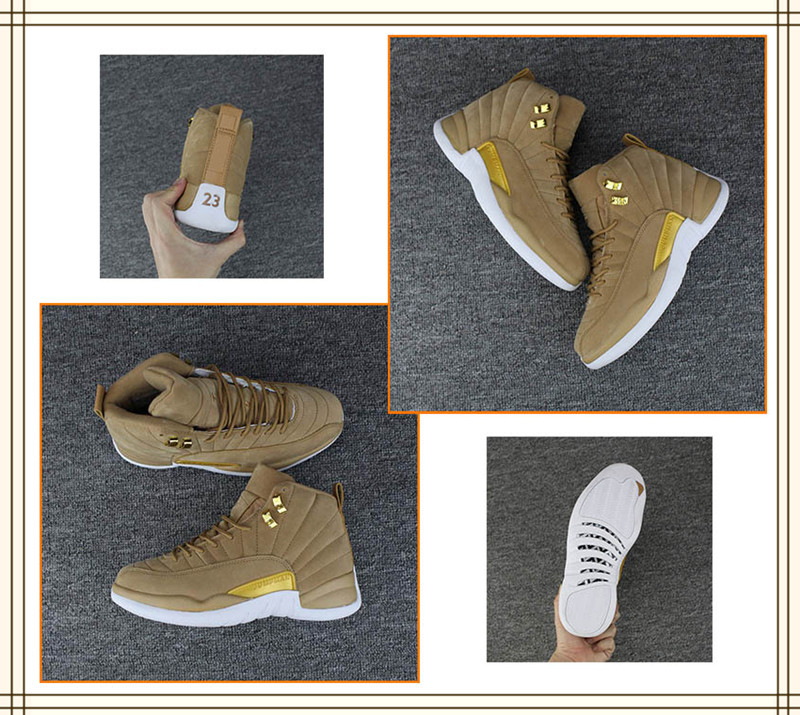 Mens Womens Basketball Shoes 12 Vachetta Tan AO6068-203 Shoes 12S Metallic Gold…