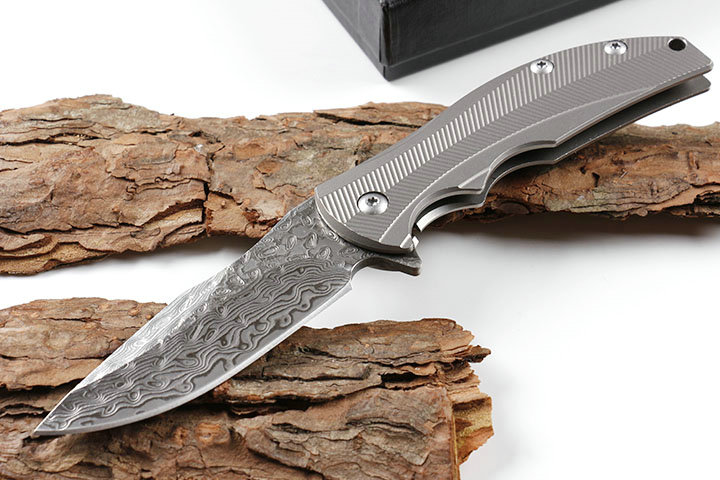 Newer recommended ZT0606 handle titanium folding knife (Damascus) camping hunting knife d2 Tool Gift for men
Newer recommended ZT0606 handle titanium folding knife (Damascus) camping hunting knife d2 Tool Gift for men