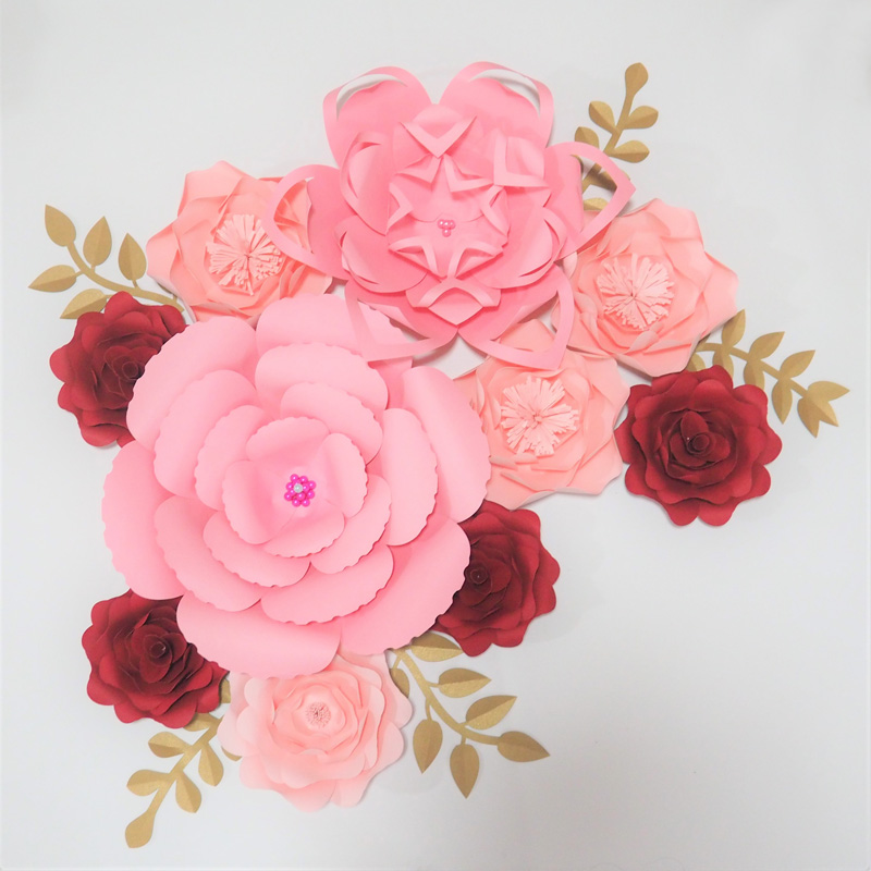 DIY Giant Paper Flowers Wedding Backdrop Half Made Flowers Kits Party Bridal Shower Baby Nursery With Video Tutorial 15pcs, As picutre
DIY Giant Paper Flowers Wedding Backdrop Half Made Flowers Kits Party Bridal Shower Baby Nursery With Video Tutorial 15pcs, As picutre