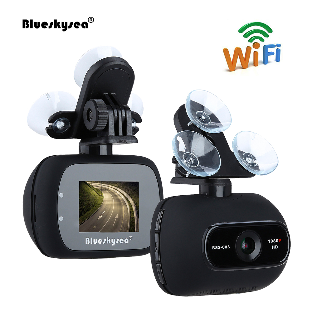 Blueskysea Car DVR BSS003 HD 1080P 2MP Wifi Car Dash Camera Novatek 96658 Dashcam with Magnetic Bracket c
Blueskysea Car DVR BSS003 HD 1080P 2MP Wifi Car Dash Camera Novatek 96658 Dashcam with Magnetic Bracket c