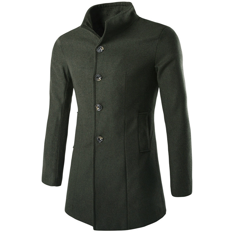 Woweile#1501 Winter Mens Fashion Trench lapel long Coat Warm Thicken Jacket Peacoat Long Overcoat, Black
Woweile#1501 Winter Mens Fashion Trench lapel long Coat Warm Thicken Jacket Peacoat Long Overcoat, Black