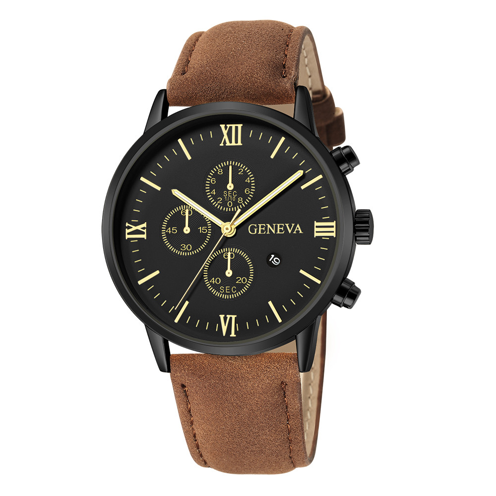 Geneva Rhinestone Fashion Geneva Men Date Alloy Case Synthetic Leather Analog Quartz Sport Watch Relogio Masculino Saat Gift, Slivery;brown
Geneva Rhinestone Fashion Geneva Men Date Alloy Case Synthetic Leather Analog Quartz Sport Watch Relogio Masculino Saat Gift, Slivery;brown