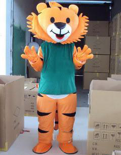 2018 High quality Handmade green vest tiger Fancy Dress Cartoon Adult Animal Mascot Costume free shipping, As picture
2018 High quality Handmade green vest tiger Fancy Dress Cartoon Adult Animal Mascot Costume free shipping, As picture