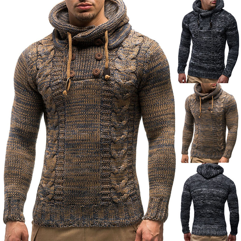 Designer Men Sweater Autumn Winter Pullovers Knitted Cardigan Coat Hooded Sweaters Jacket Outwear Casual Slim Fit Turtleneck Top Quality, White;black
Designer Men Sweater Autumn Winter Pullovers Knitted Cardigan Coat Hooded Sweaters Jacket Outwear Casual Slim Fit Turtleneck Top Quality, White;black
