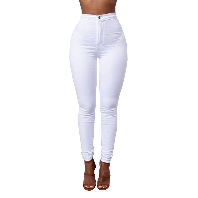 Candy Color Skinny Jeans Woman White Black High Waist Render Jeans Vintage Long Pants Pencil Pants Denim Stretch Feminino
Candy Color Skinny Jeans Woman White Black High Waist Render Jeans Vintage Long Pants Pencil Pants Denim Stretch Feminino