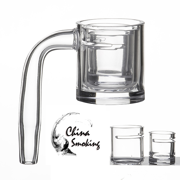 Flat Top Quartz Banger With 2 Cutted Inserts 10mm 14mm 18mm Male Female for Glass bong
Flat Top Quartz Banger With 2 Cutted Inserts 10mm 14mm 18mm Male Female for Glass bong