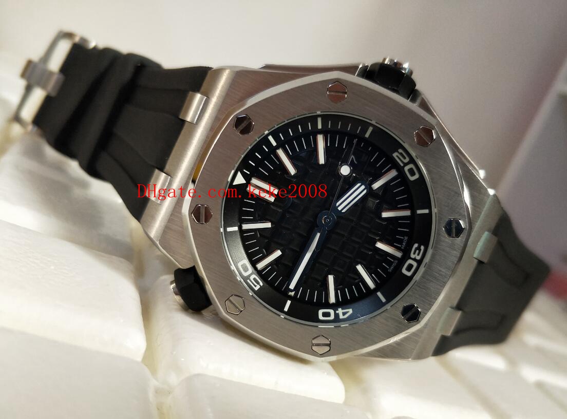 Luxury WristWatches N8 Factory 42mm Offshore Diver 15703 15703ST.OO.A002CA.01 Rubber Bands Strap Mechanical Automatic Mens Watch Watches, Black
Luxury WristWatches N8 Factory 42mm Offshore Diver 15703 15703ST.OO.A002CA.01 Rubber Bands Strap Mechanical Automatic Mens Watch Watches, Black