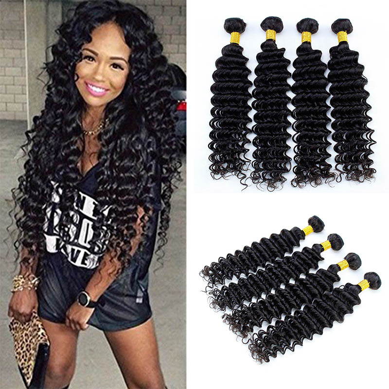 Malaysian Deep Wave Long Bundles 100% Unprocessed Malaysian Virgin Human Hair Weave Wefts Extension Natural Color 4Pcs/Lot 8-30 Inch
Malaysian Deep Wave Long Bundles 100% Unprocessed Malaysian Virgin Human Hair Weave Wefts Extension Natural Color 4Pcs/Lot 8-30 Inch
