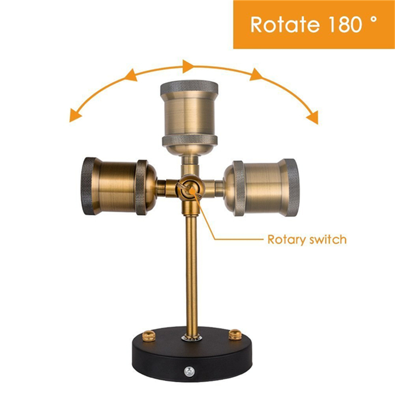 LED Vintage Wall lights 110V 220V E27 Metal Wall Lamps Home Decor Simple Single Swing Wall Lamp Retro Rustic Light Fixtures Lighting ing