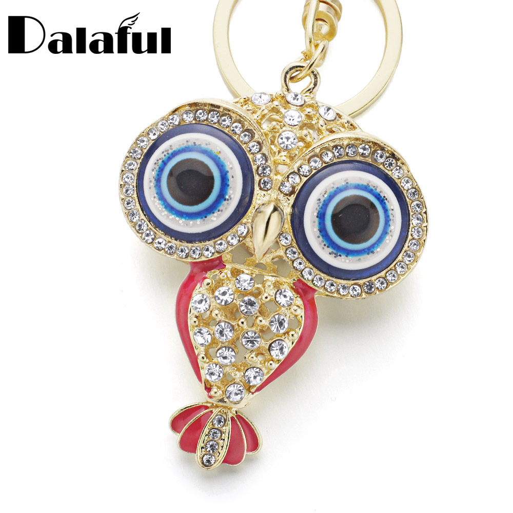 New Fashion Big Porcelain Eyes Owl Rhinestone Crystal Keyrings Keychains Pendant Purse Bag Buckle key chains holder for women K190
New Fashion Big Porcelain Eyes Owl Rhinestone Crystal Keyrings Keychains Pendant Purse Bag Buckle key chains holder for women K190