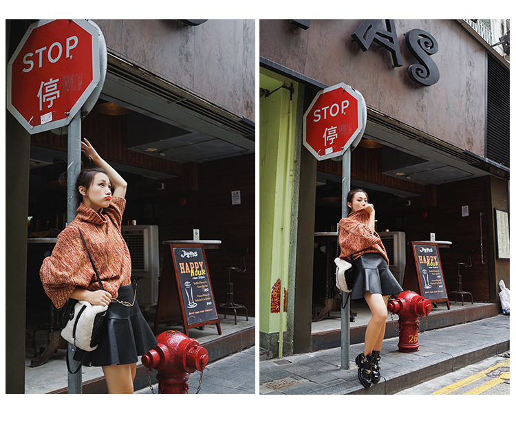 New design fashion womens high waist PU leather pleated short skirt boot cut sexy with safety shorts inside culottes plus size XXL