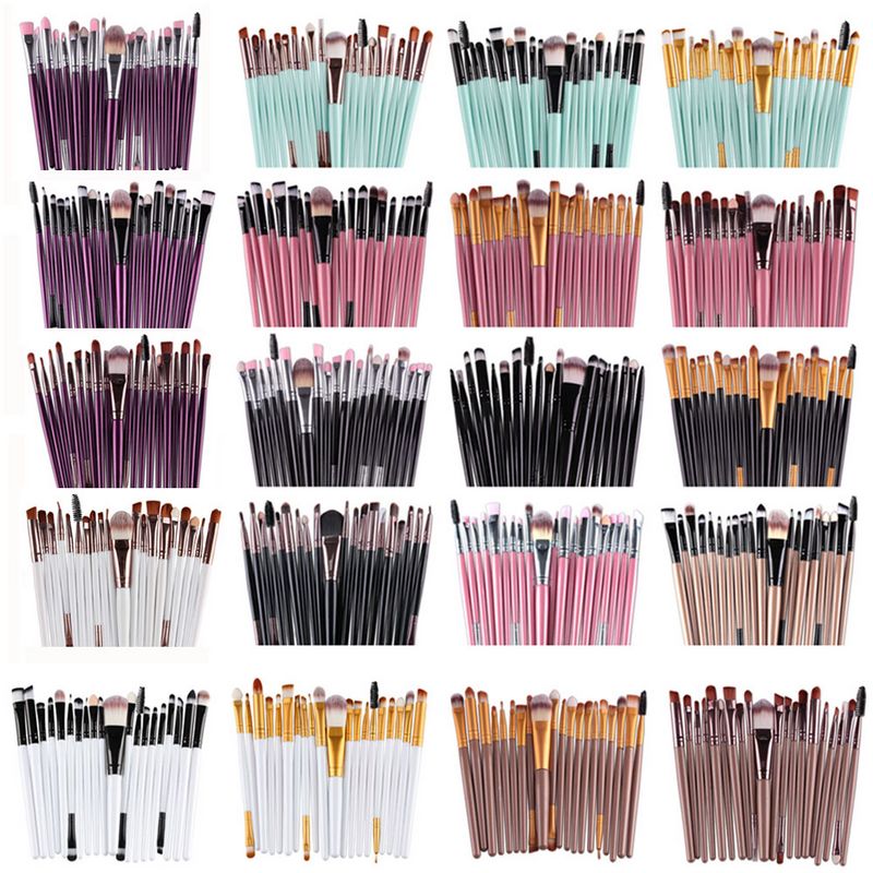 MAANGE 20Pcs/Pack Makeup Brushes Set Eye Shadow Foundation Power Eyebrow Lash Lip Contour Blending Beauty Cosmetic Brush Tool Maquiagem 
MAANGE 20Pcs/Pack Makeup Brushes Set Eye Shadow Foundation Power Eyebrow Lash Lip Contour Blending Beauty Cosmetic Brush Tool Maquiagem