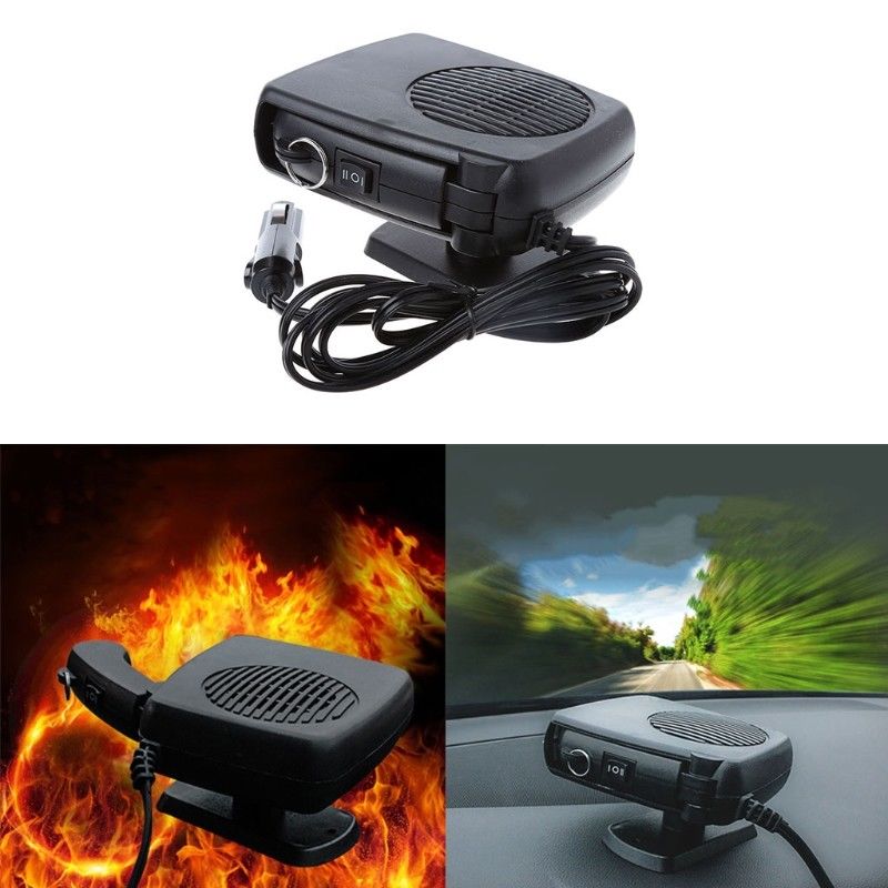 New High Quality 2In1 150W Car Heating Cooling Heater Fan Defroster Demister 12V Dryer Winshield Free Shipping